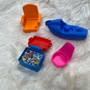 Little People Camping Accessories Jet Ski, Cooler and Chairs